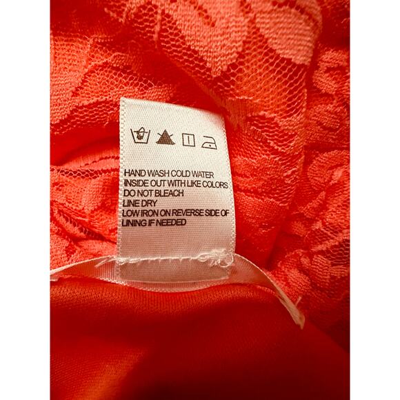 K. Jordan Women's Lacey Short Sleeve Shirt See Through Lace Arms Size Large - Picture 8 of 8